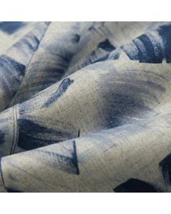 ドレープカーテン・ビーチ ブルー