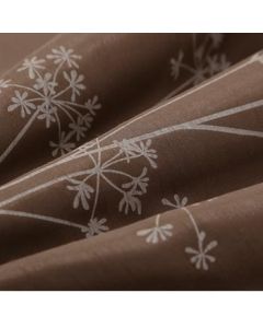 ドレープカーテン・ハーバル ブラウン