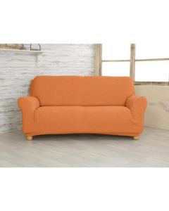 ソファカバー・ビッグワッフル オレンジ